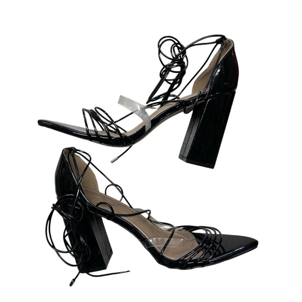 Lemonade High Heel Strappy Gladiator Sandals size 9